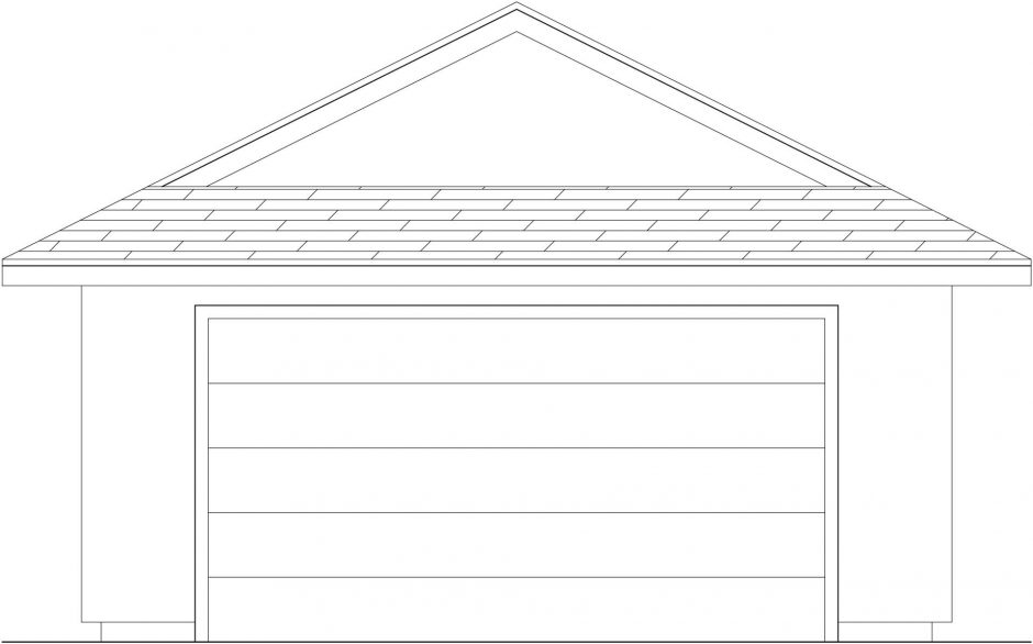 The Plan Store » Floor Plan Categories » Detached Garage